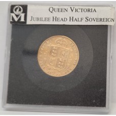 AUSTRALIA 1871 . HALF 1/2  SOVEREIGN . SYDNEY . GOLD